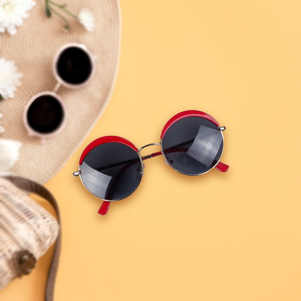 THETOY แว่นตาเด็ก แว่นตา แฟชั่น สุดน่ารัก เลนส์ POLALIZED กรอบหน้า 11.5 ซม.*เลนส์กว้าง 5 ซม*สูง 5 ซม.*ขาแว่นยาว 13 ซม.