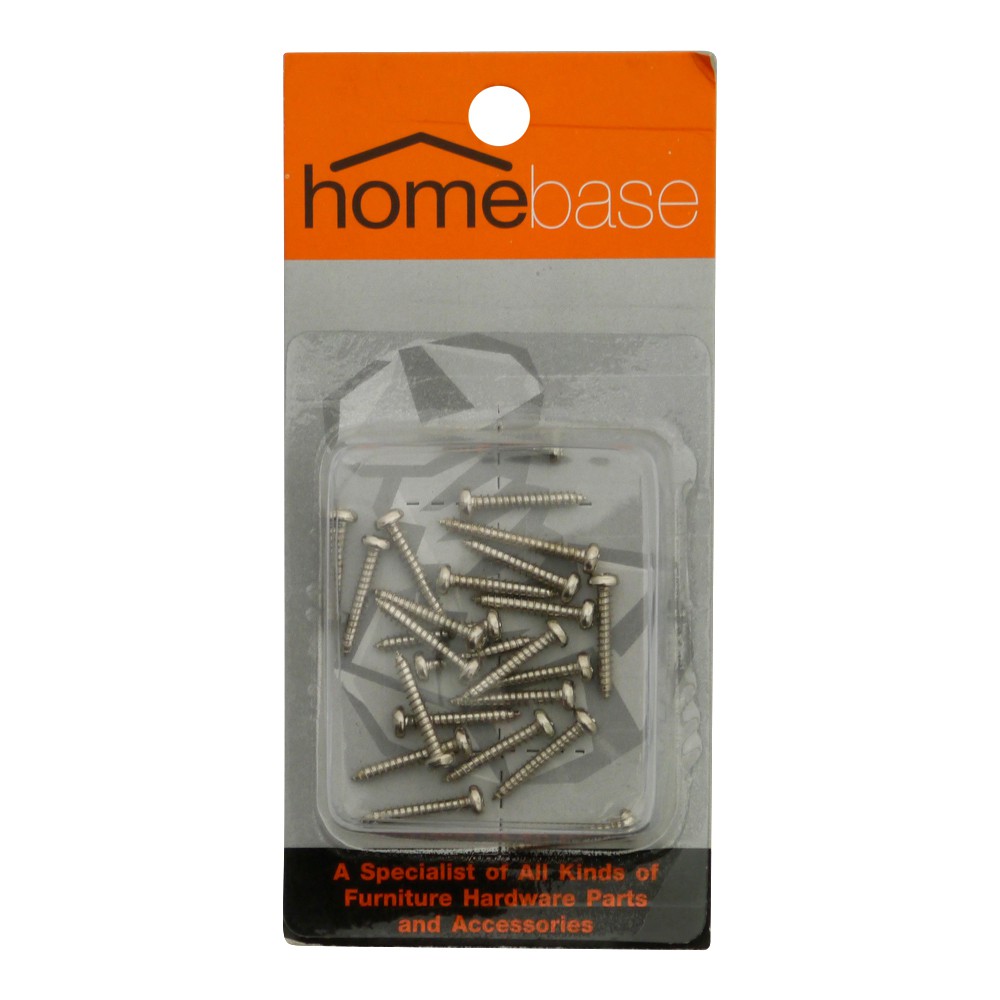 สกรูเกลียวปล่อย TP 4X3/4 นิ้ว 25 ตัวอุปกรณ์ยึดติดสกรู, น๊อตและแหวน