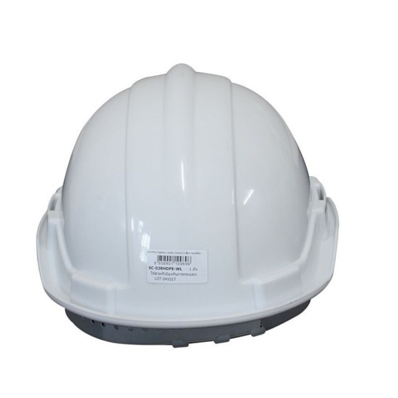 หมวกวิศวะกลาง HDPE ปรับเลื่อน REDHAND SC-03RHDPE-WL ขาว Personal Protective Equipment