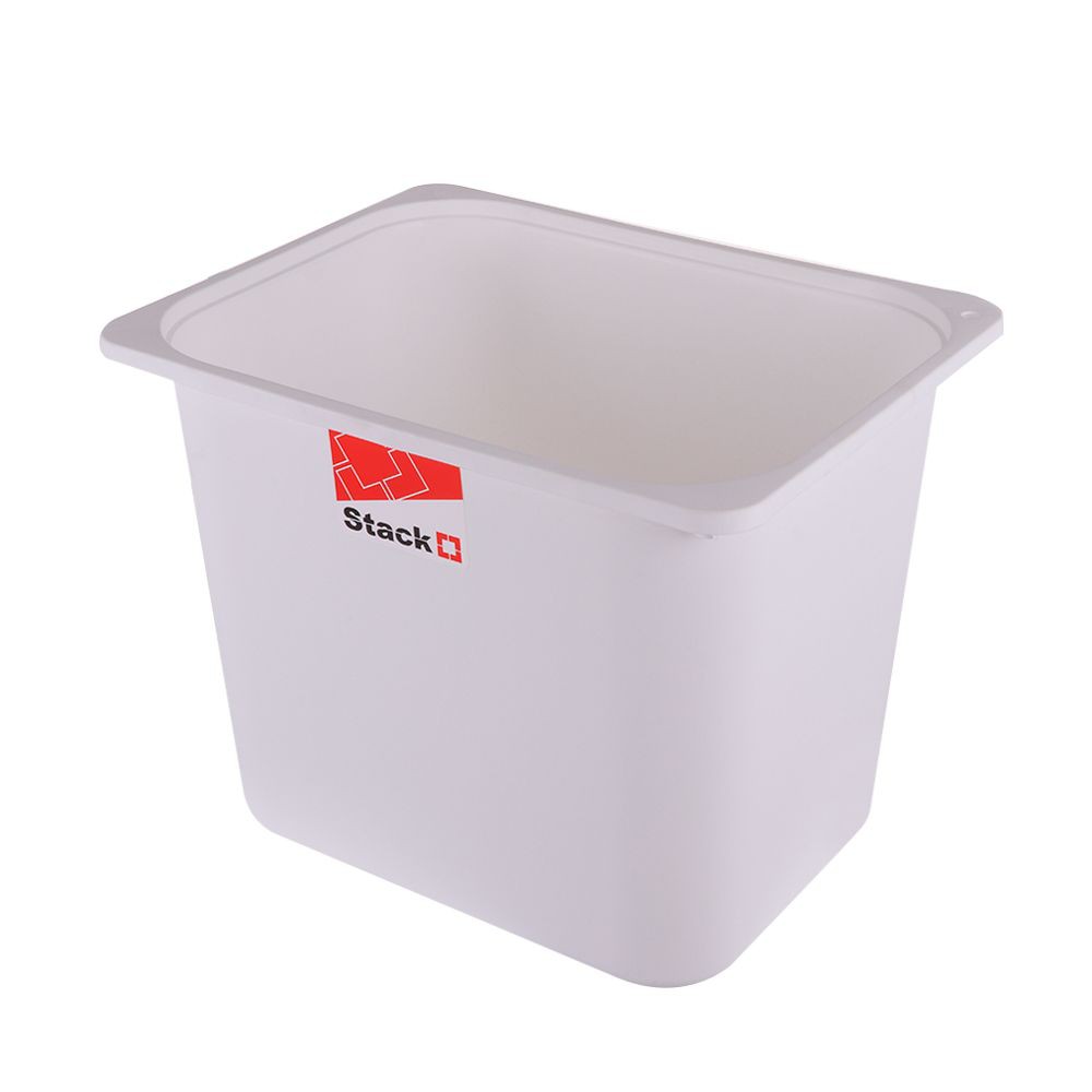 กล่องฝาปิด 43x33x34CM HARU สีขาว