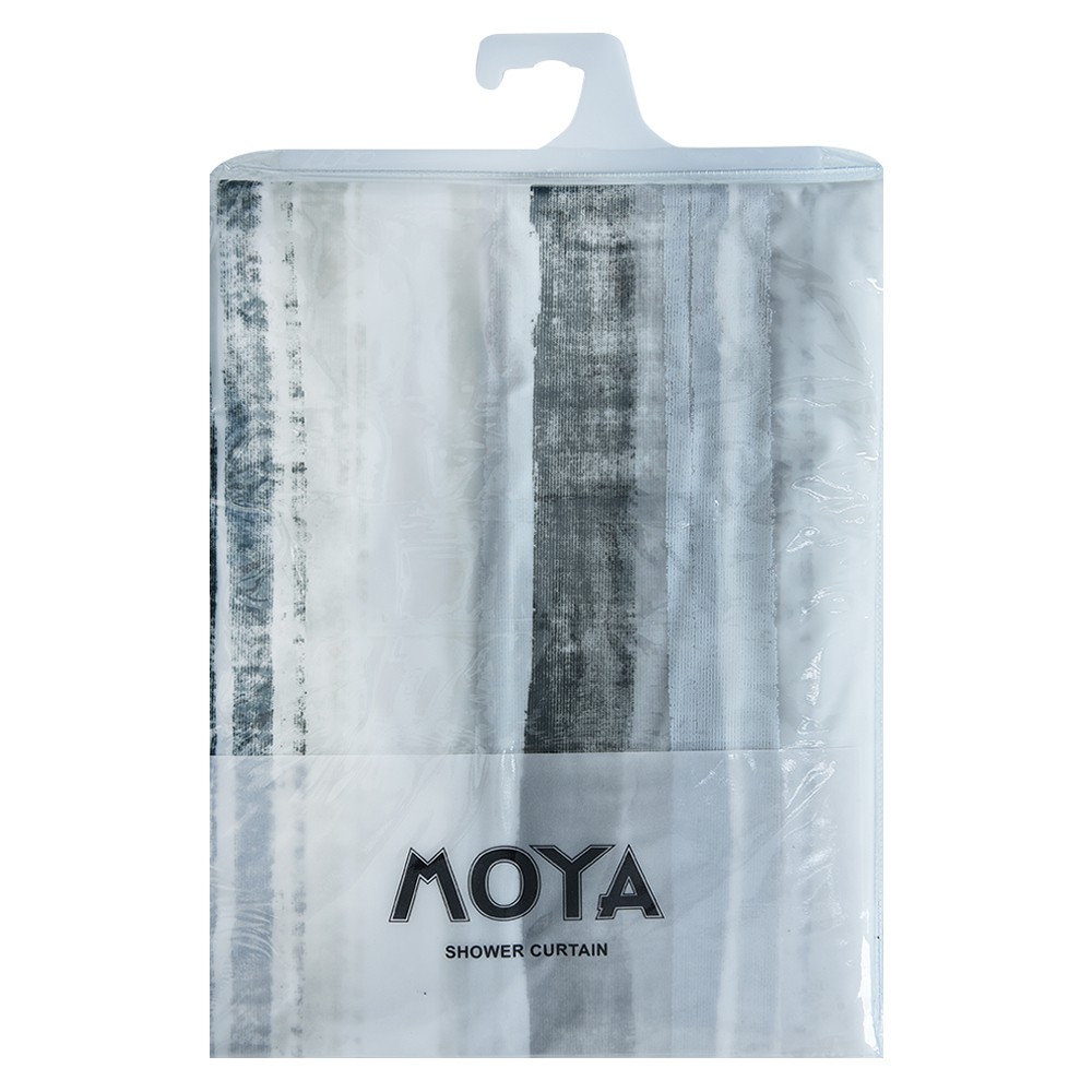 ม่านห้องน้ำ PEVA MOYA PE7209A 180x180 ซม. อุปกรณ์ภายในห้องน้ำ