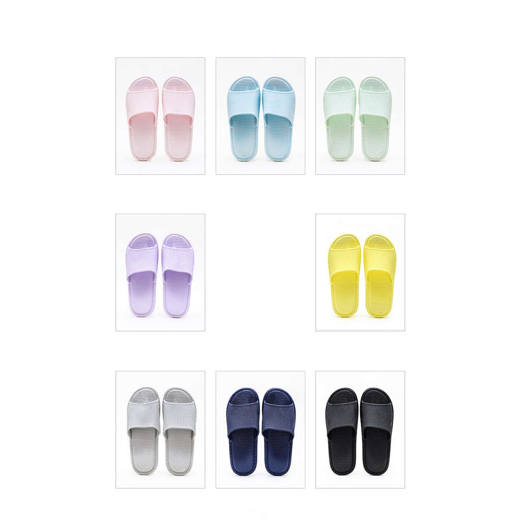 Amei รองเท้า แบบยาง EVA และรองเท้าแตะในร่มบ้านรองเท้าแตะห้องน้ำลื่น รุ่น 6801