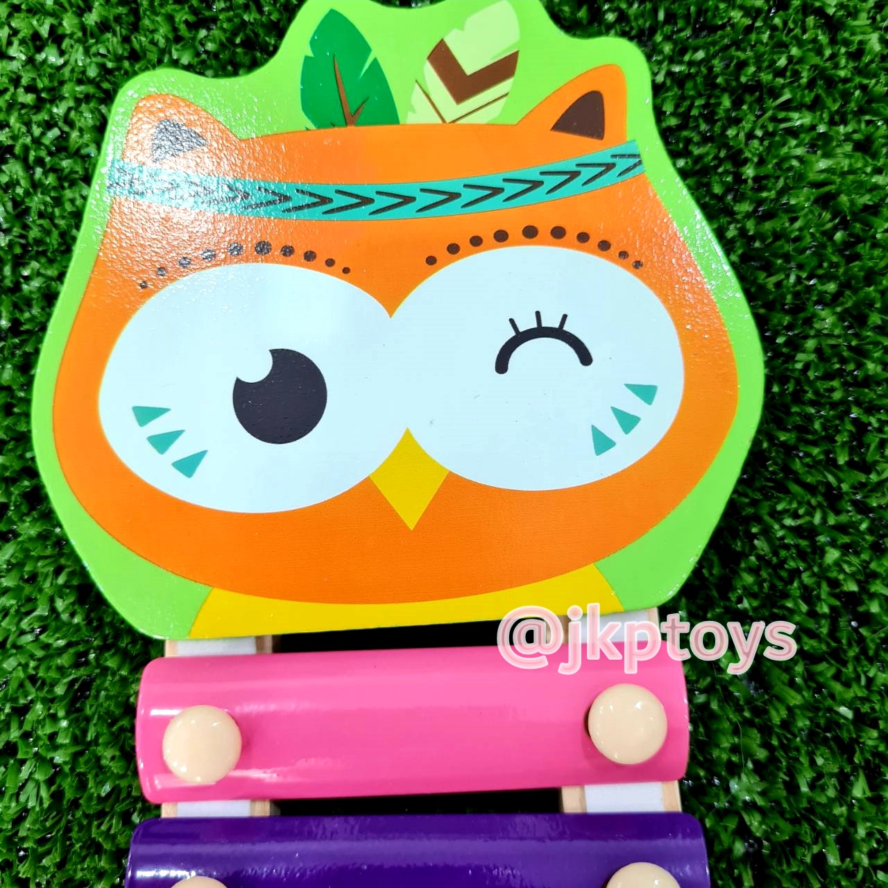 ของเล่นไม้เสริมพัฒนาการ ระนาดไม้ลายสัตว์