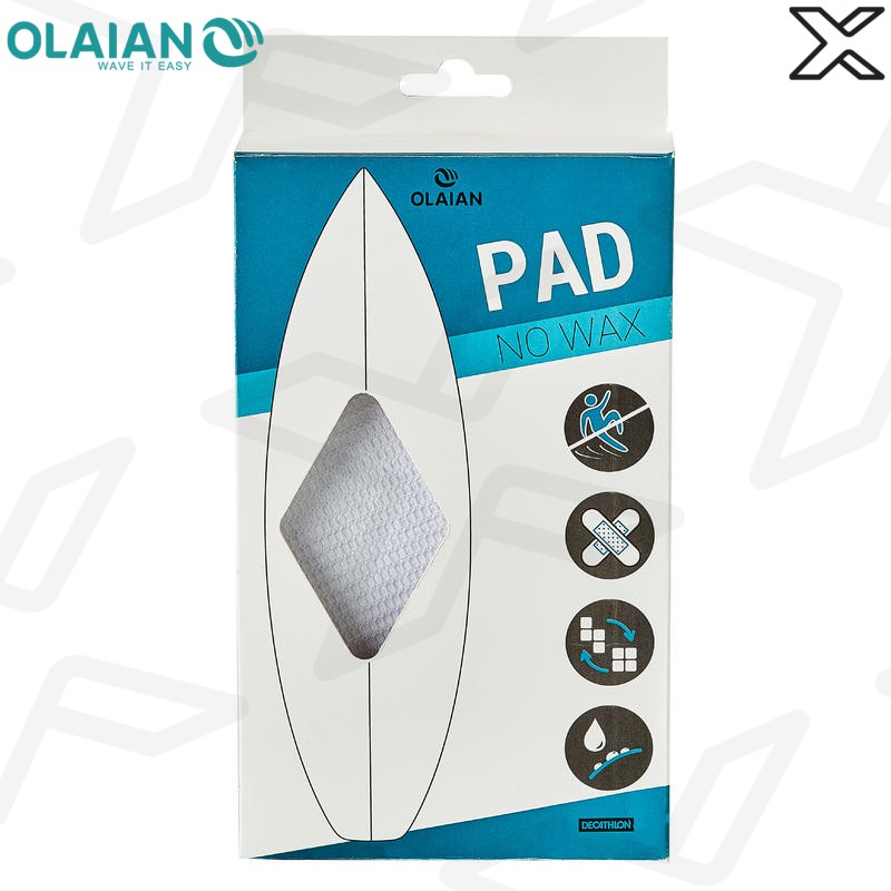 OLAIAN ชุดแผ่นกันลื่นสำหรับกระดานโต้คลื่นเรซินรุ่น NOWAX PAD