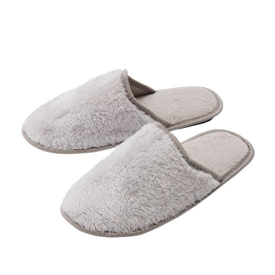 KASSA HOME รองเท้า Slipper รุ่น NP17335-4 ขนาด 27 x 22 x 7.5 ซม. สีเทา รองเท้าสำหรับใส่เดินภายในบ้านดีไซน์สุดน่ารัก