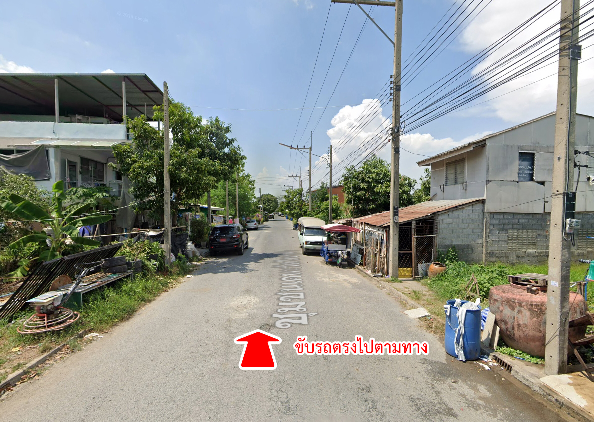 72077-ขายที่ดิน ถนนราชพฤกษ์ เคหะชุมชนวัดไพร่ฟ้า ปทุมธานี