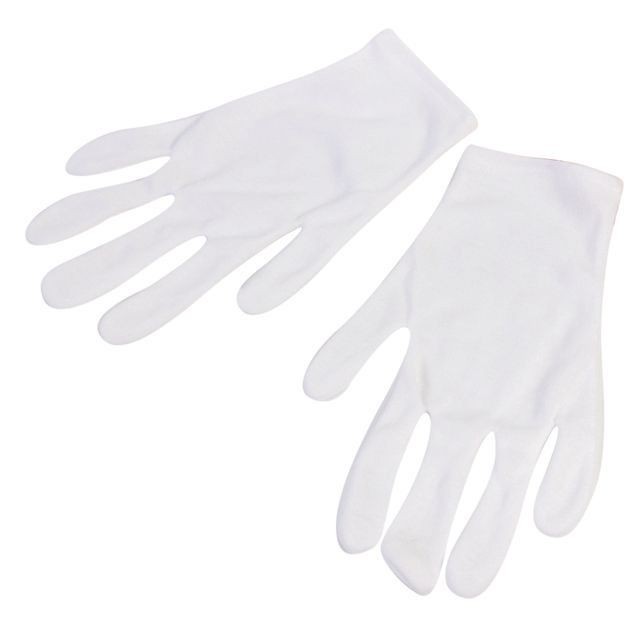 ถุงมือผ้า ทีซี FITT ขาว FITT WHITE PC FABRIC GLOVES