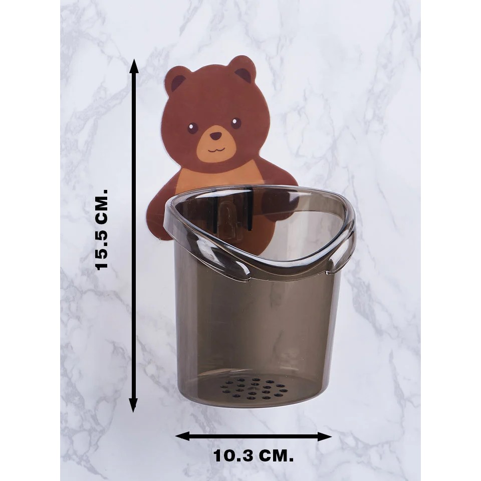 !!สินค้าขายดี!! ที่เก็บแปรงสีฟันและหยอดยาสีฟัน Toothbrush Holder