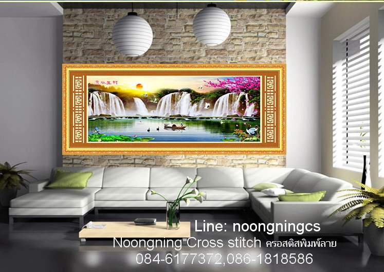 Music Girl ชุดปักครอสติช พิมพ์ลาย ครอสติสจีน งานฝีมือ DIY