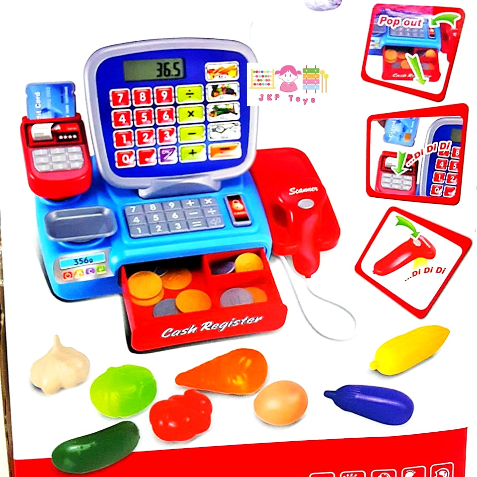 ชุดแคชเชียร์ มีเสียงมีไฟ ขนาด 26*18*15 ซม.