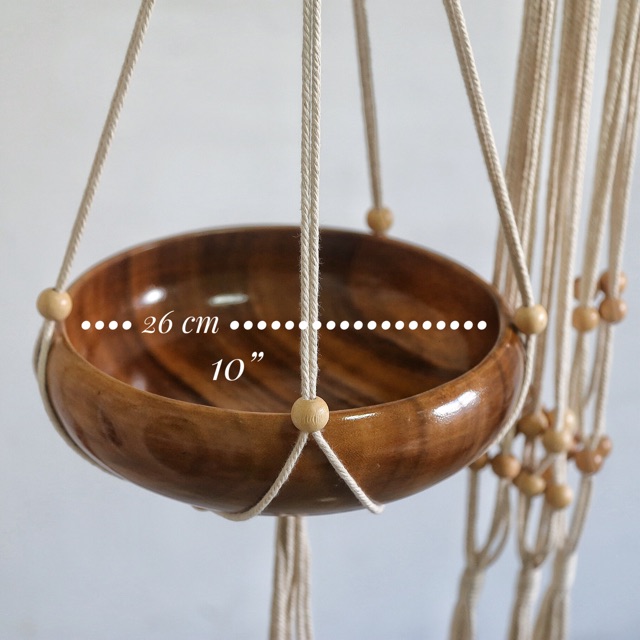 🌱Macrame plant hanger M08 ที่แขวนต้นไม้ 🔥 พลูด่าง ไม้ในร่ม ต้นไม้ฟอกอากาศ ต้นไม้มงคล แคคตัส