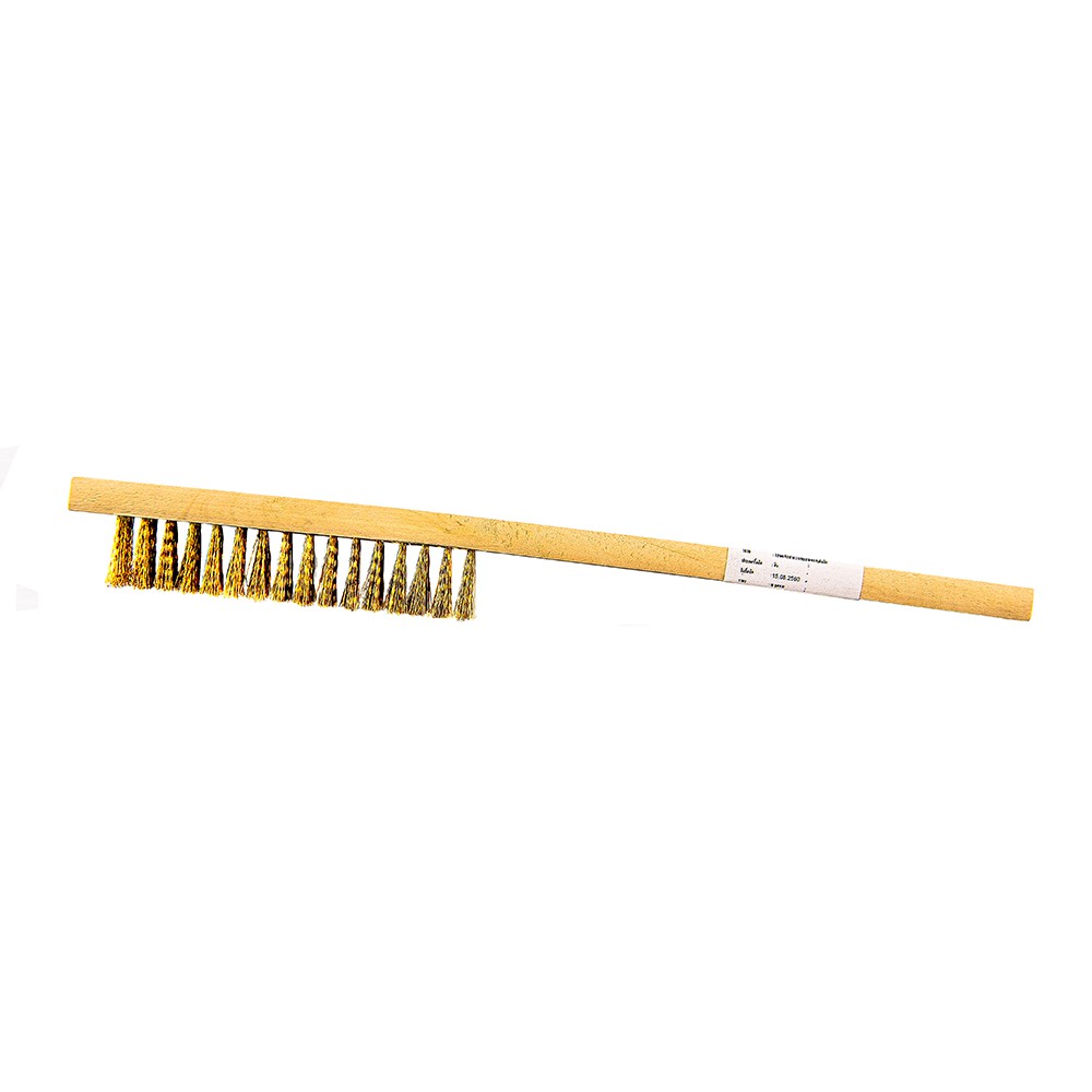 เครื่องมือช่าง งานปูน ฉาบปูน แปรงทองเหลือง ซิโน 4 แถว 4 ROW BRASS BRUSH SHINO BRUSH