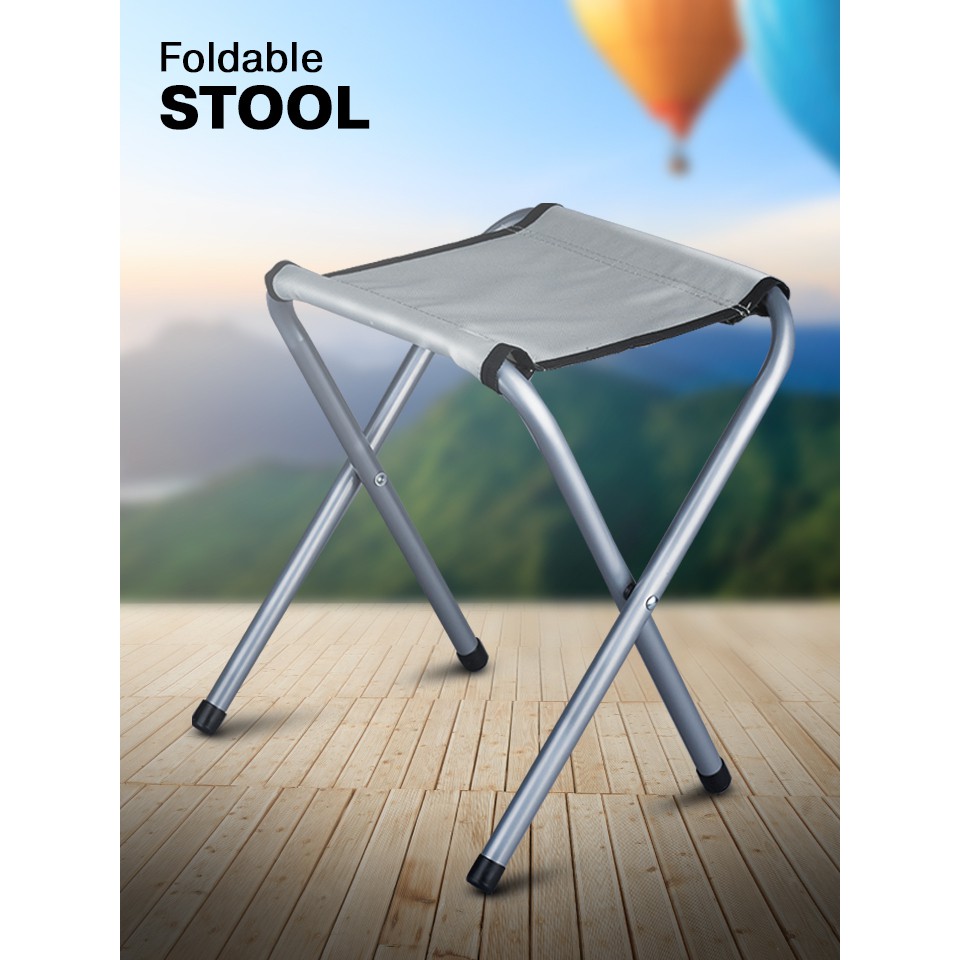!!สินค้าขายดี!! เก้าอี้พับพกพา เก้าอี้แคมป์ปิ้ง Foldable Stool Camping Chair
