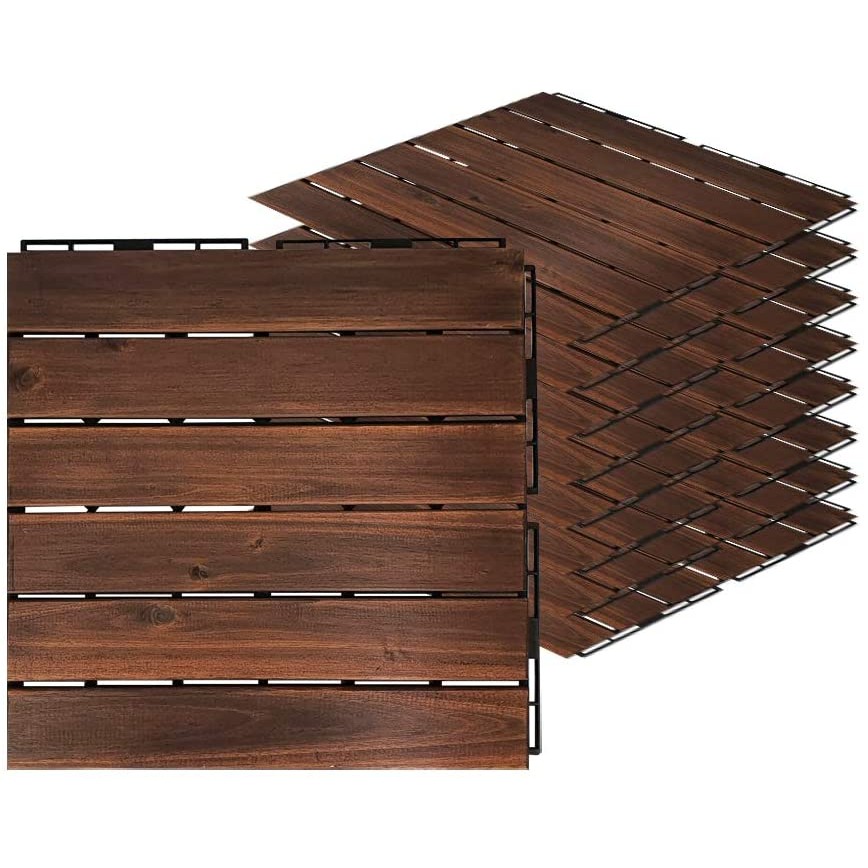 #1920 แผ่นไม้ปูพื้นตกแต่งสวน หญ้าเทียมปูพื้นตกแต่งสวน อุปกรณ์จัดสวน