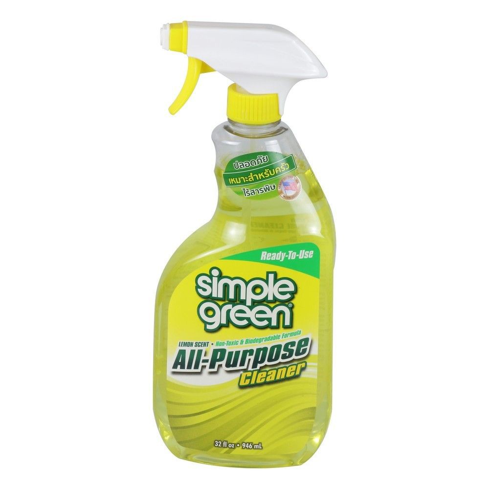 น้ำยาทำความสะอาดอเนกประสงค์ SIMPLE GREEN 946 มล. LIQUID LEMON AL-PURPOSE SIMPLE CLEANER GREEN 946ML