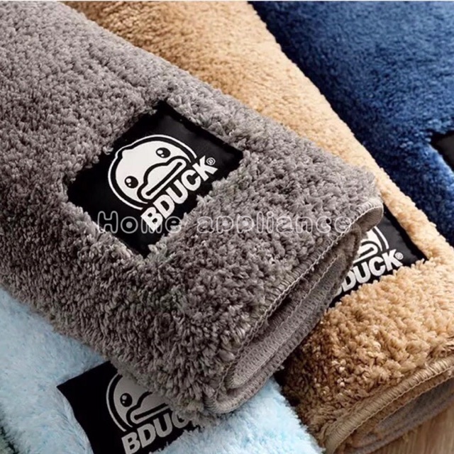 BDUCK พรมเช็คเท้า พรมห้องน้ำ ห้องนอน พรมกันลื่น ผ้าไมโครไฟเบอร์อย่างดีสบายเท้า