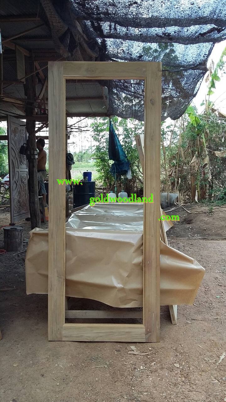 หน้าต่างไม้สัก GN-47
