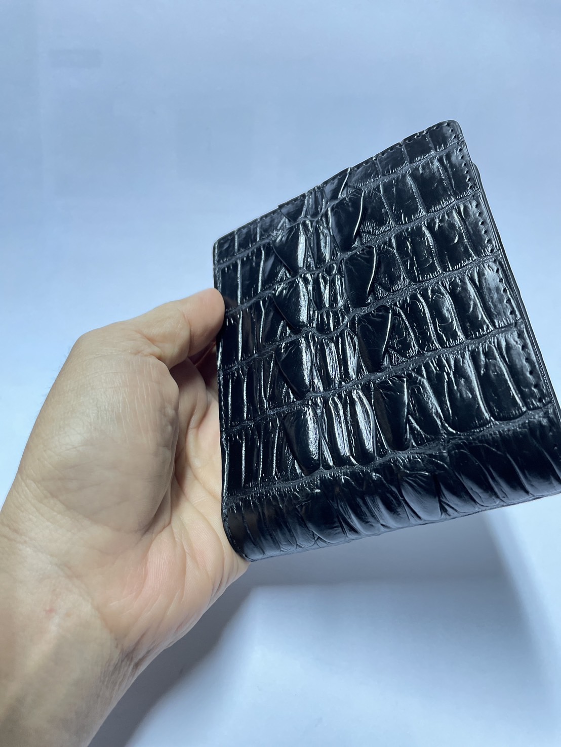 กระเป๋าหนังจระเข้แท้ (กระดูกหาง)