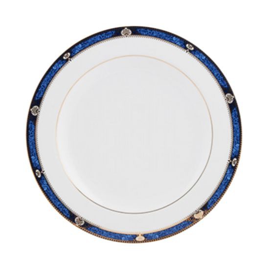 ROYAL PORCELAIN จานก้นลึก รุ่น PRECIOUSBLP0925 ขนาด 23.5 ซม. สีน้ำเงิน - ทอง เหมาะสำหรับใช้งานทั้งในบ้านและร้านอาหาร