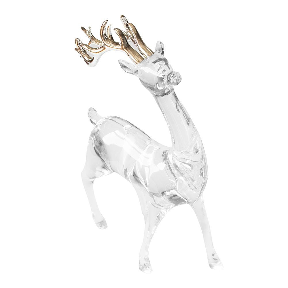 ของตกแต่ง HOME LIVING STYLE กวางคู่ CLEAR สีใส อุปกรณ์ตกแต่งบ้านอื่นๆ