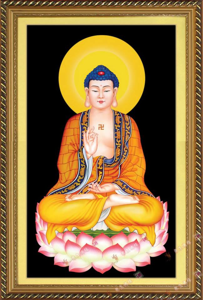 พระพุทธเจ้า ชุดปักครอสติช พิมพ์ลาย ครอสติสจีน งานฝีมือ DIY