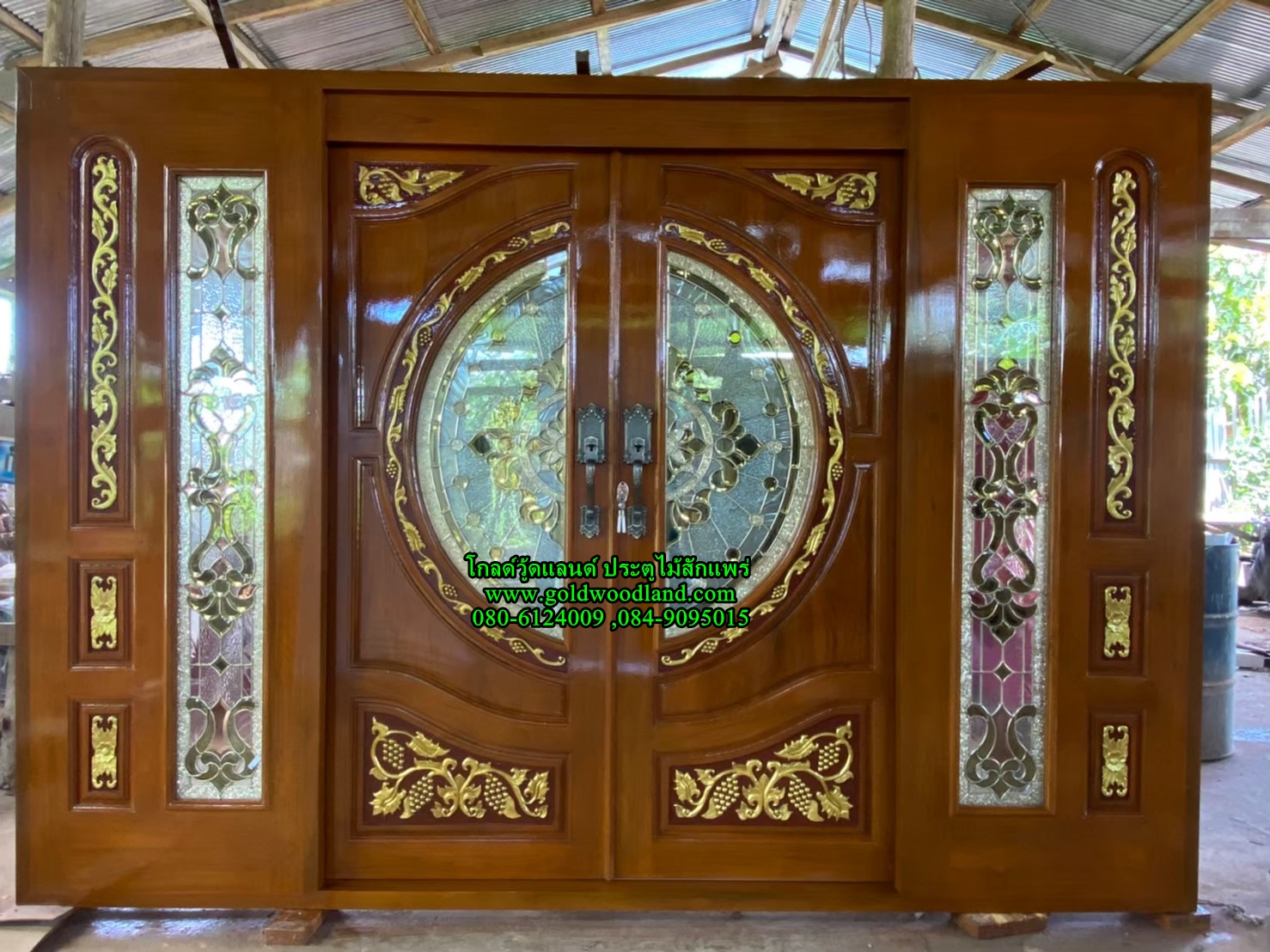 ประตูไม้เลื่อนสําเร็จรูป