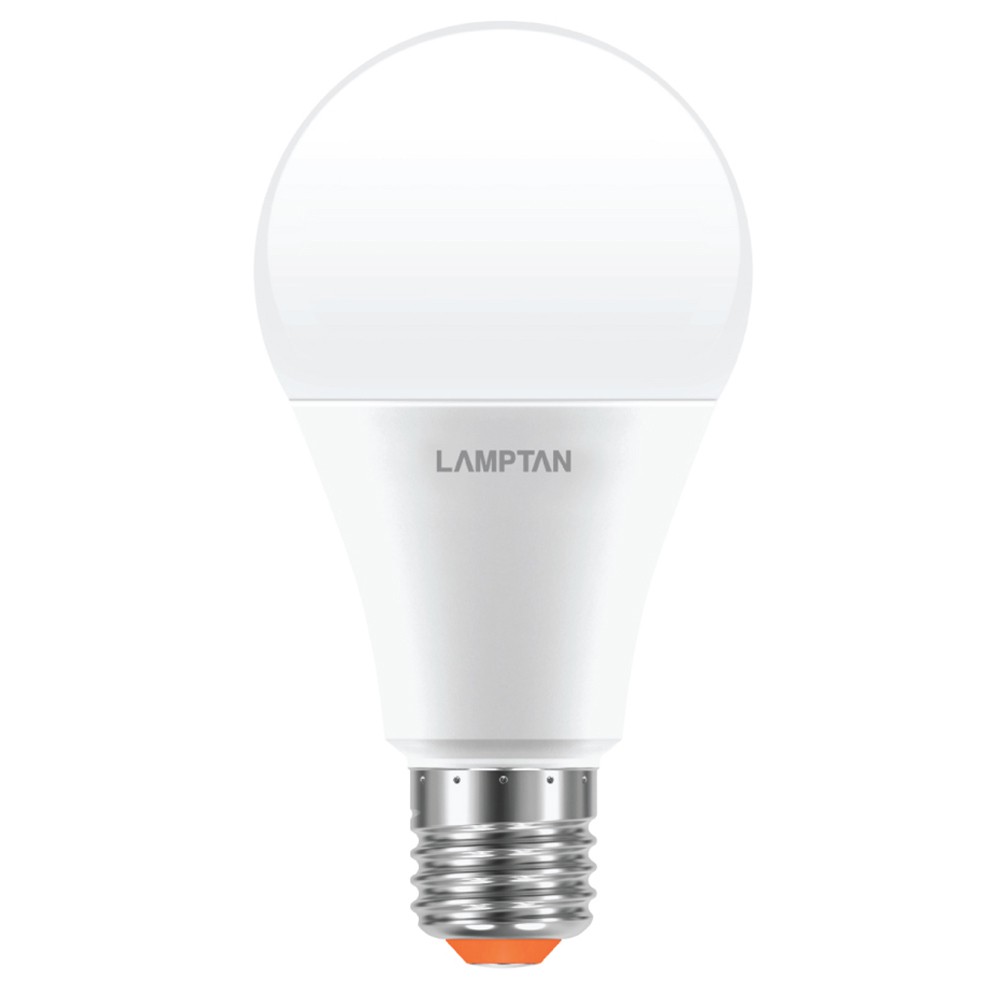 หลอด LED BULB GLOSS 18 วัตต์ DAYLIGHT E27 LAMPTAN หลอดไฟภายในบ้านเอนกประสงค์