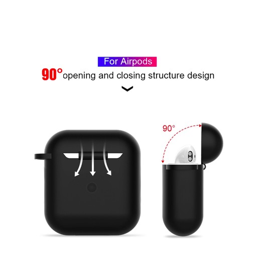 !!สินค้าขายดี!! เคส Apple AirPods ยางทำจากซิลิคอน ซิลิโคนเคสสำหรับเก็บหูฟัง Silicone Case For Airpods