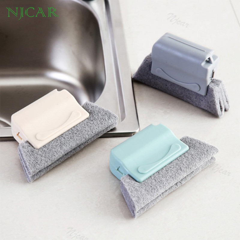 NJCAR H617 แปรงเช็คขอบหน้าต่าง ทำความสะอาดซอกตู้ อุปกรณ์ทำความสะอาด แปรงทำความสะอาดอเนกประสงค์ แปรงทำความสะอาด