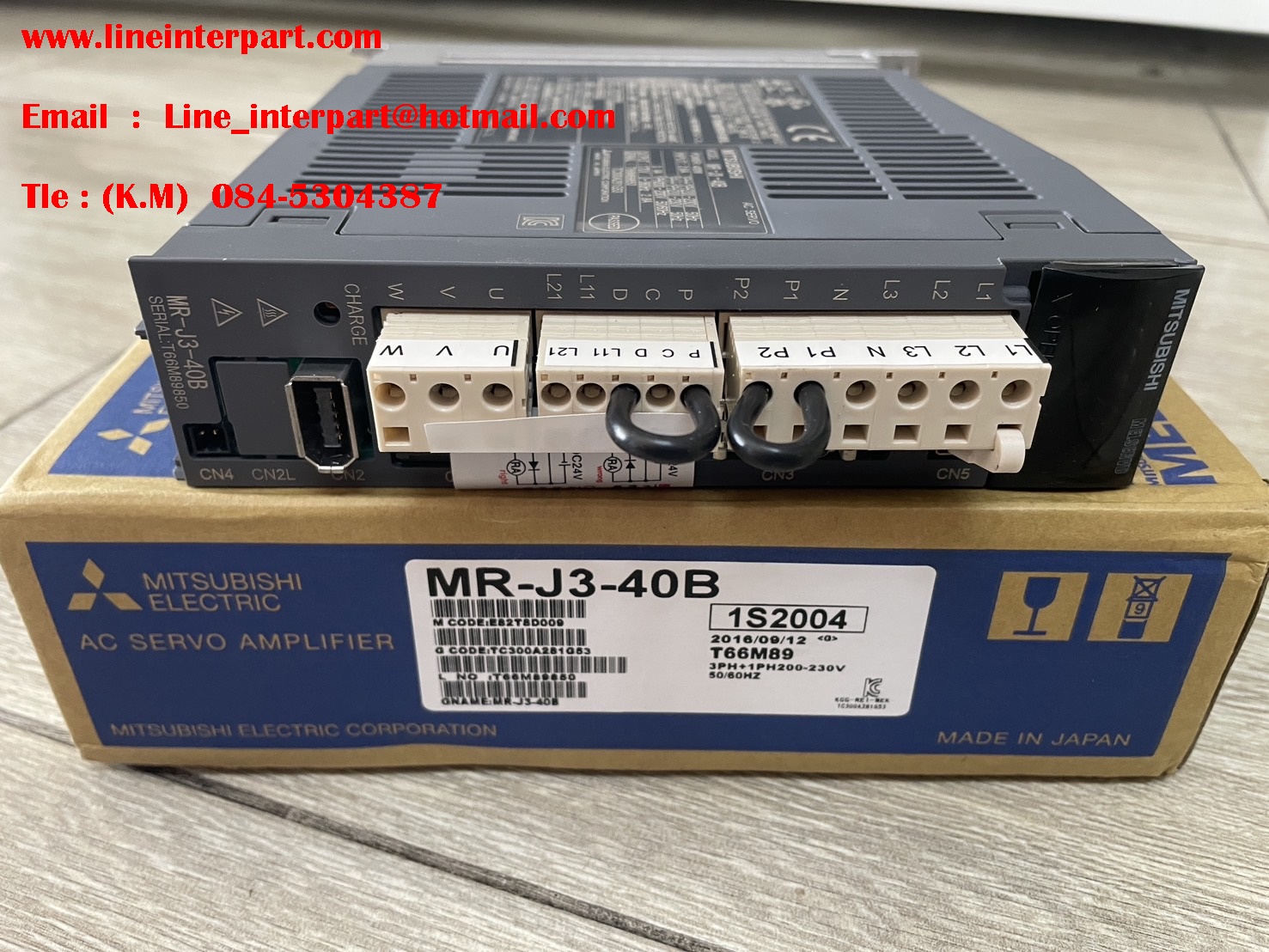 ขาย MR-J3-40B