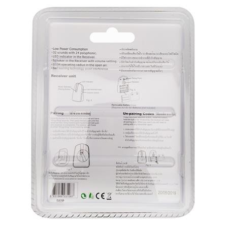 กล่องรับสัญญาณไร้สาย ADVANTE 582P-MT LED แสดงที่ตัวรับสัญญาณ