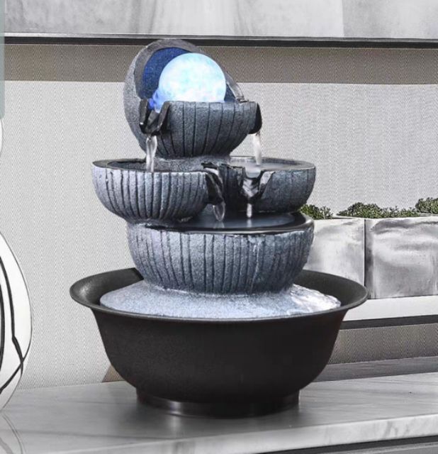 ชุดน้ำพุตั้งโต๊ะตกแต่งบ้านและสวน