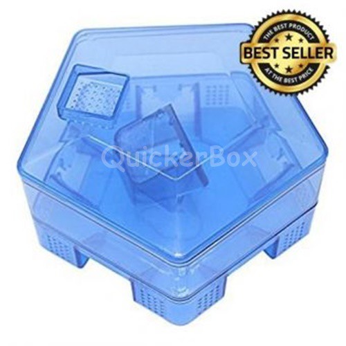 กล่องบ้านดักแมลงสาบ จิ้งจก แบบ2ชั้น 5ทิศทาง ประหยัด สุดคุ้ม ใช้งานง่าย เห็นผลจริง รุ่นใหม่ดักได้เยอะ