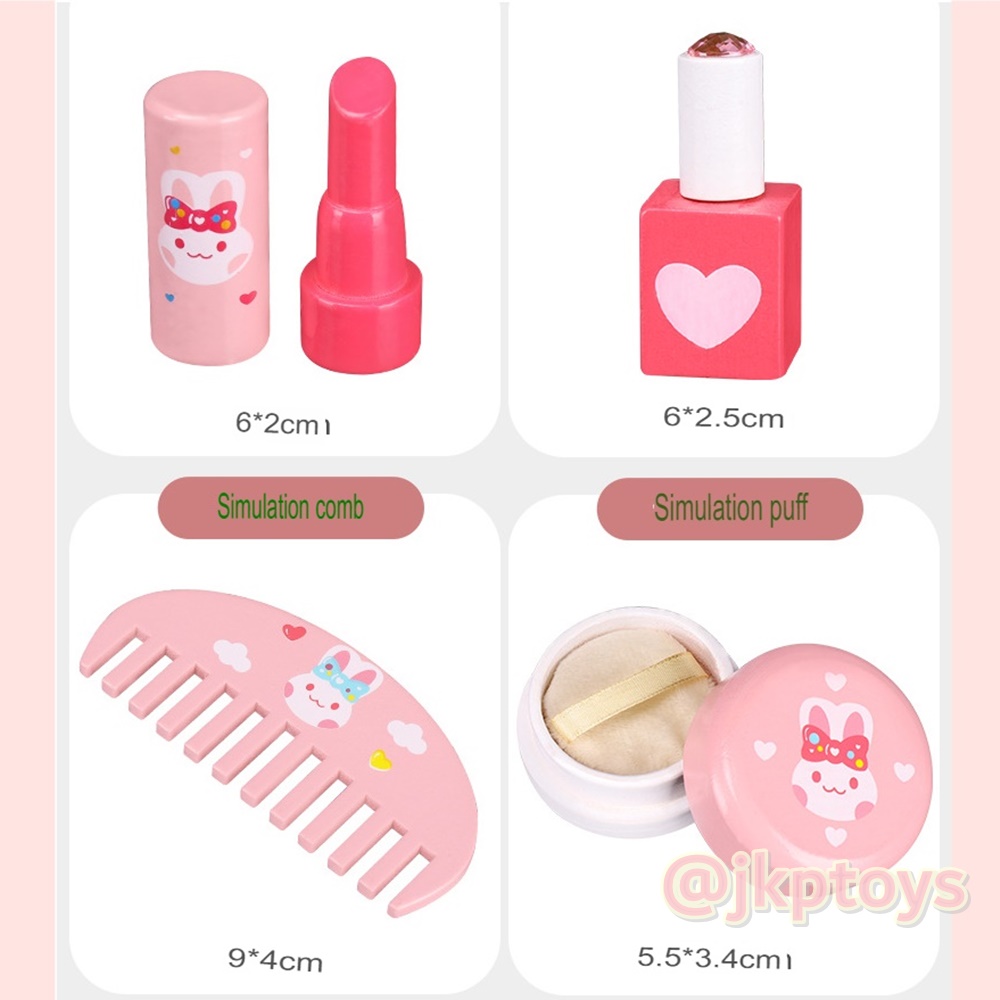 PlayTive Junior Kitchen Wooden Toy ครัวไม้เทาแดง สำเนา