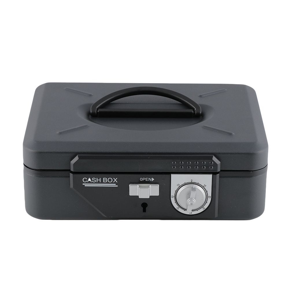 กล่องล็อกอเนกประสงค์รหัส TS1026C 10 นิ้ว สีดำ LOCK BOX COM.LOCK TS1026C 10" BLACK