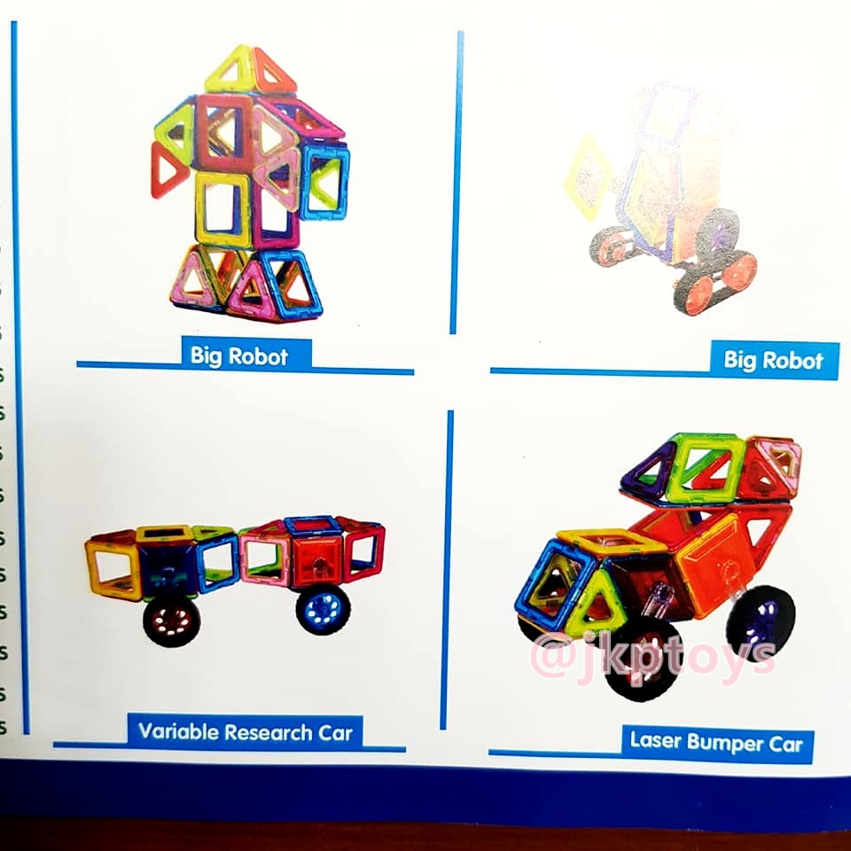 Magical Magnet ตัวต่อเเม่เหล็ก 98 ชิ้น