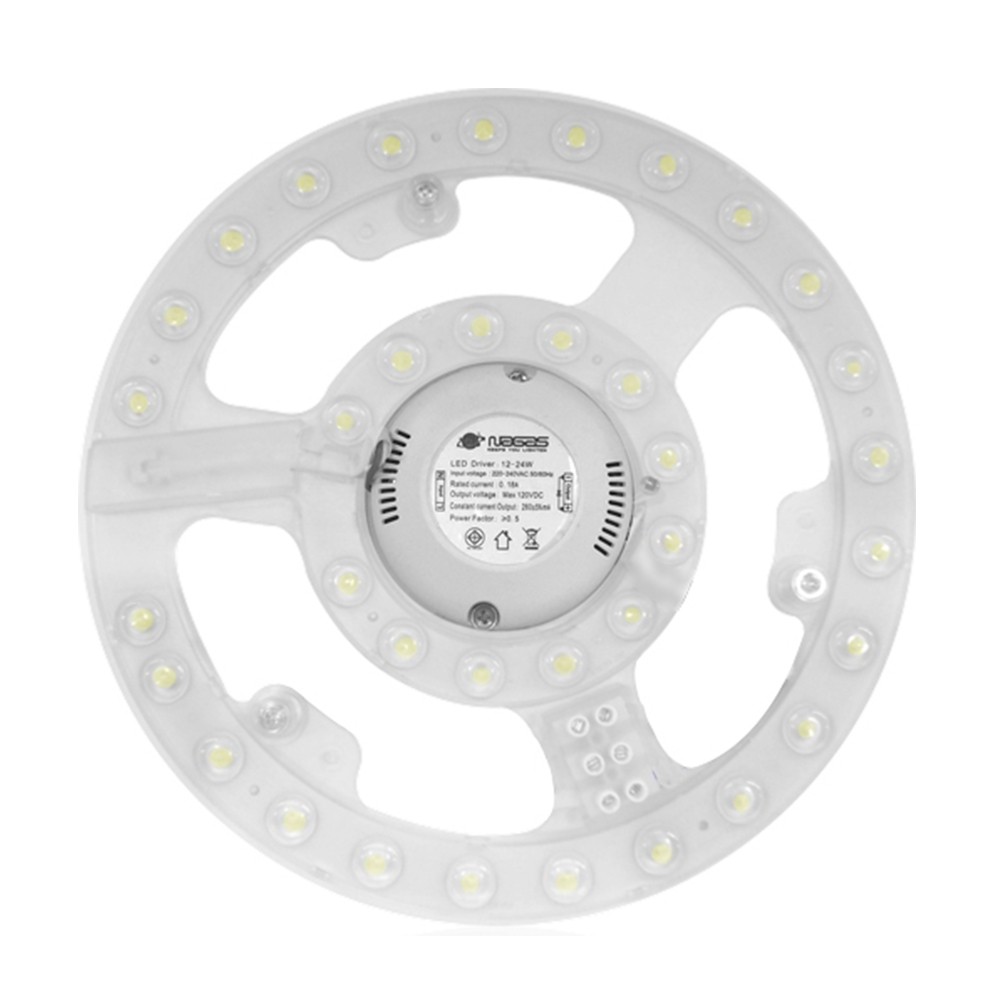 หลอด LED NAGAS CEILING MODULE MR 18วัตต์ สีเหลือง หลอดไฟภายในบ้านเอนกประสงค์