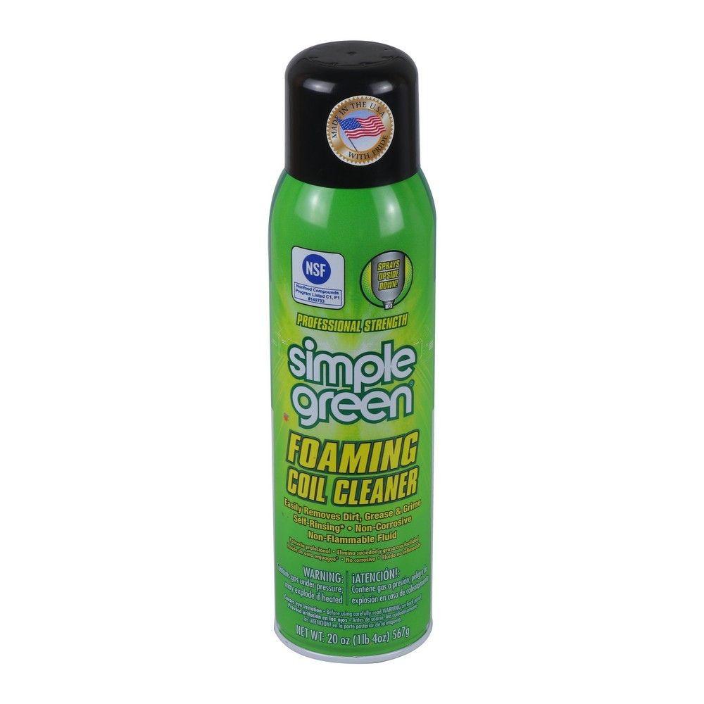 สเปรย์โฟมทำความสะอาดเครื่องปรับอากาศ SIMPLE GREEN FOAMING COIL CLEANER SIMPLE GREEN