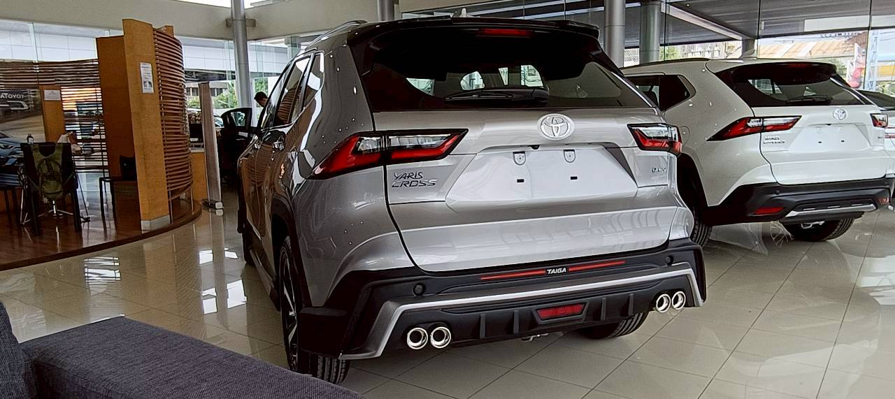 ชุดแต่งรถ-สเกิร์ต-อุปกรณ์แต่งรถ New Toyota Yaris Cross 2023-2025 ทรง Taiga