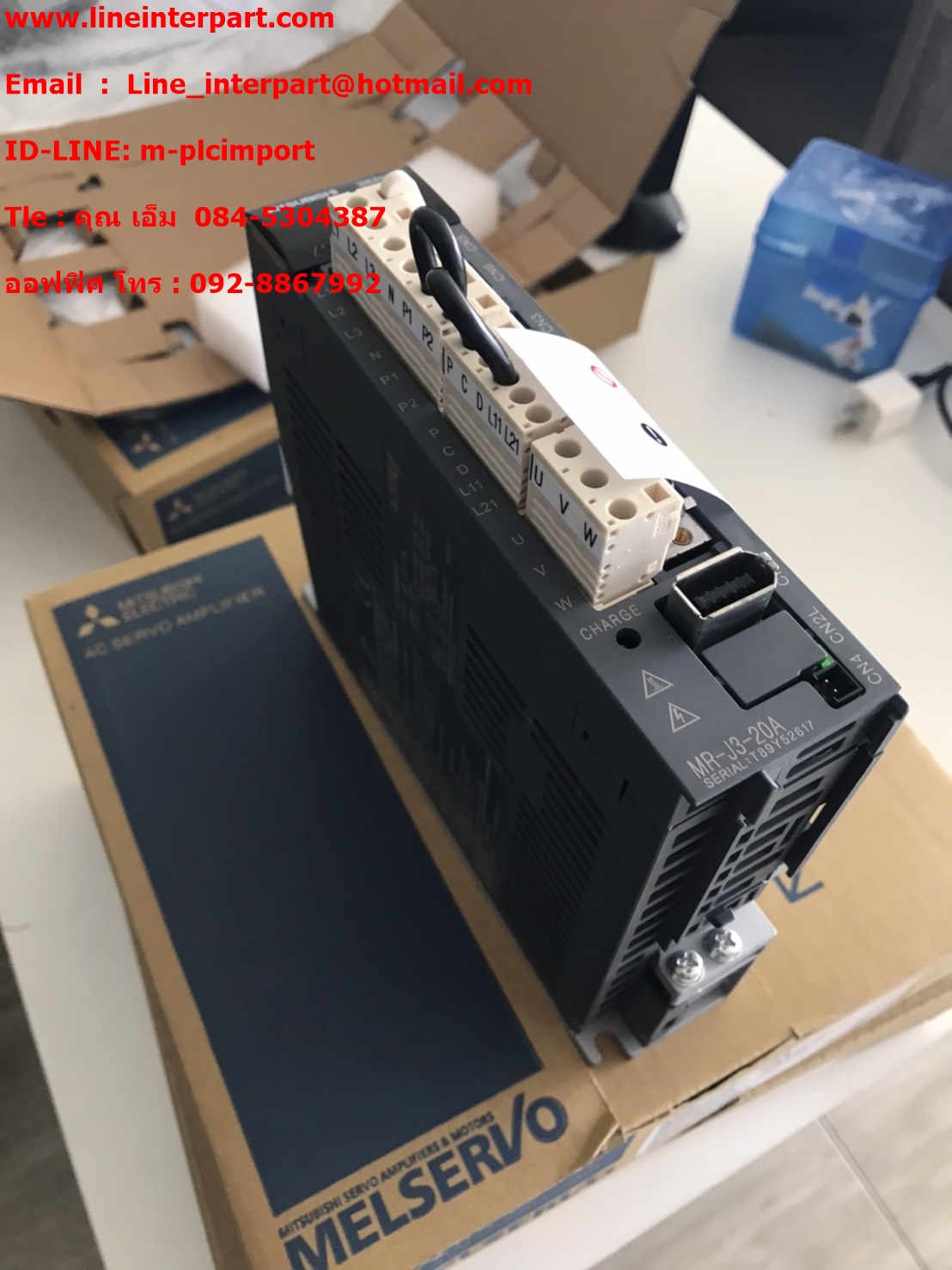 Servo Drives Mitsubishi : MR-J3-20A