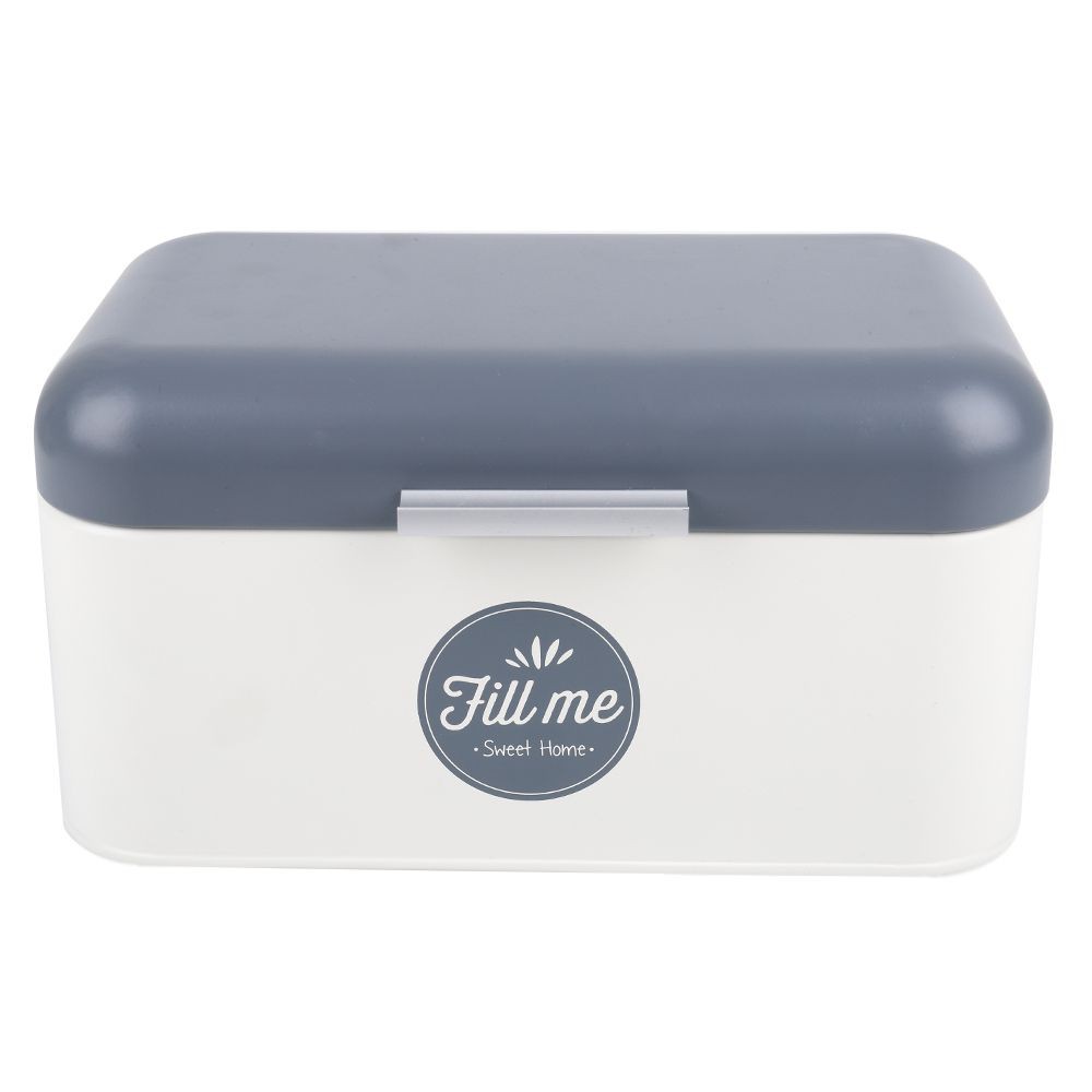 ขวดโหลเหลี่ยม SMALLBOX 30x20x15.5 ซม. สีครีม/เทา SMALL BOX 30x20x15.5CM CREAM/GRAY