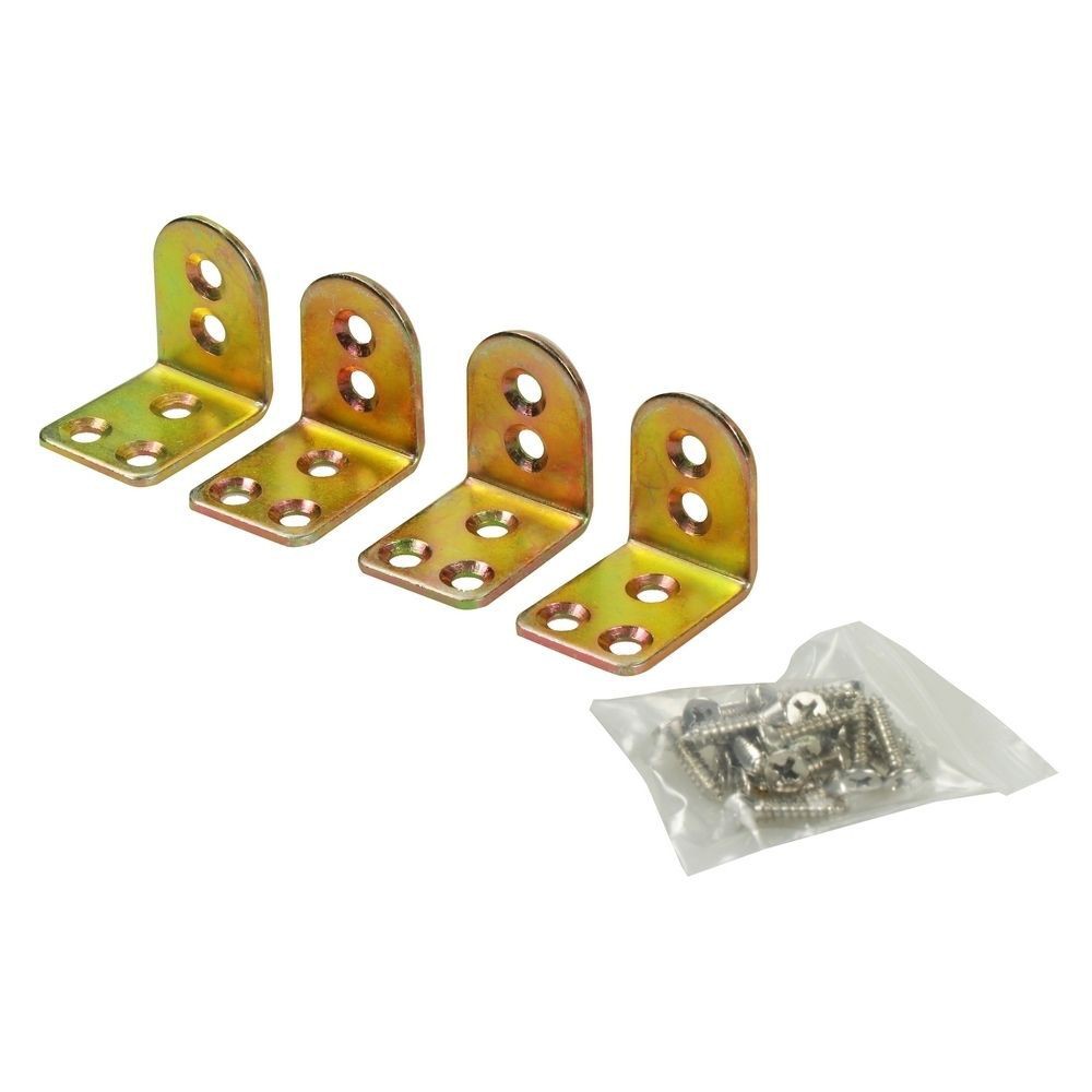 ฉากเหล็ก 5 รู BY TORA 25X30X34X2MM สีรุ้ง BRACKET BY TORA 25X30X34X2MM RAINBOW
