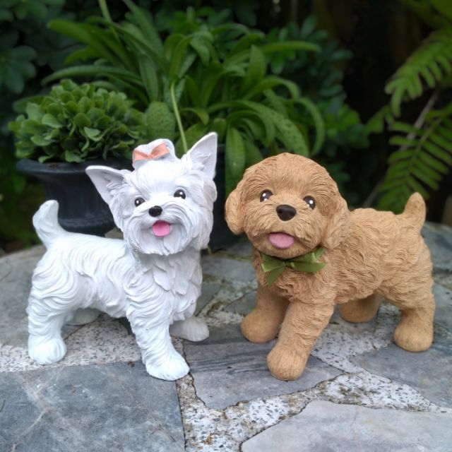 ตุ๊กตาแต่งสวน หมาน้อย (Puppy)