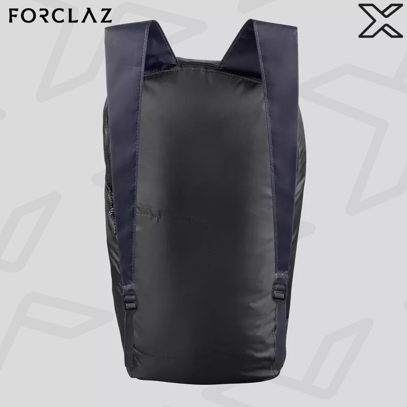 FORCLAZ เป้เทรคกิ้งดีไซน์กะทัดรัดขนาด 10 ลิตรรุ่น Travel 100 (สีกรมท่า)