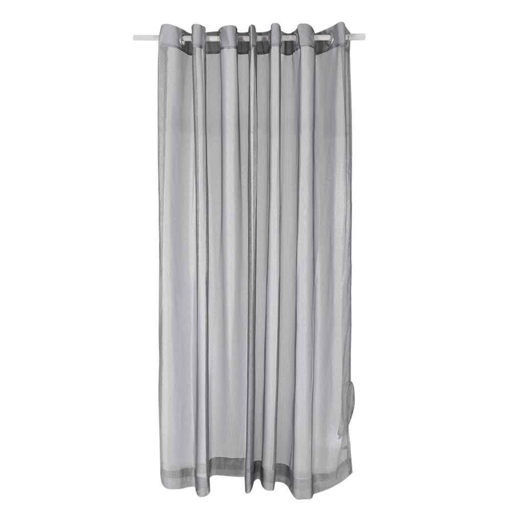 ผ้าม่าน EYELET CHILD FREEDOM STYLE DIAZ 250X220 ซม. สีเทา ผ้าม่านประตู CURTAIN ผ้าม่านและมู่ลี่