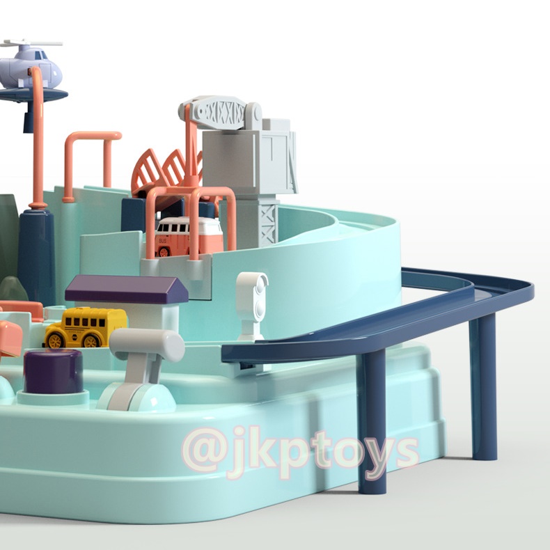 ของเล่นรถผจญภัย ของเล่นเสริมสร้างพัฒนาการเจ้าตัวเล็ก Car Adventure Small City For Kids