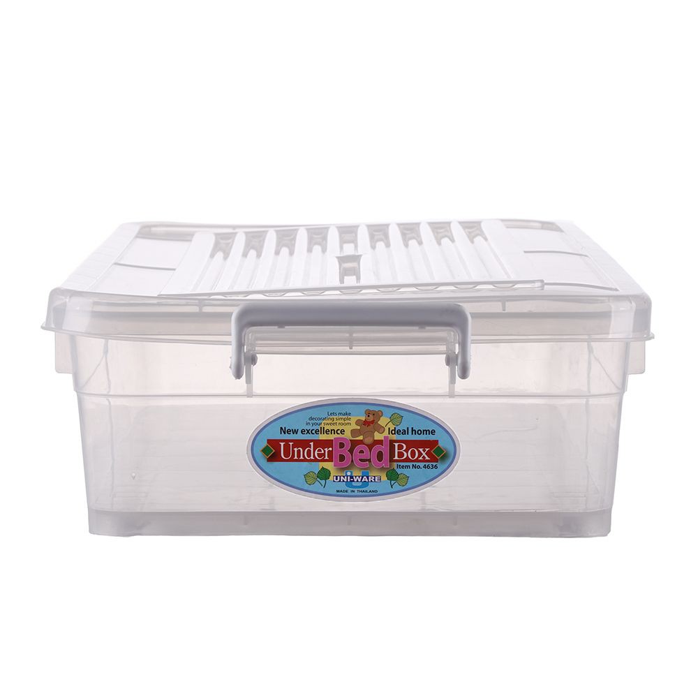 กล่องเก็บของ 35L 4636 UNI-WARE สีขาว