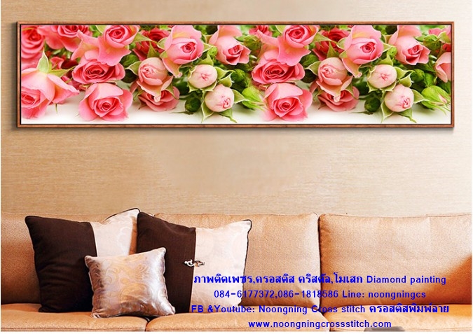 พระพุทธเจ้า ทรีนิตี้ ครอสติสคริสตัล Diamond painting โมเสก ภาพติดเพชร งานฝีมือ DIY