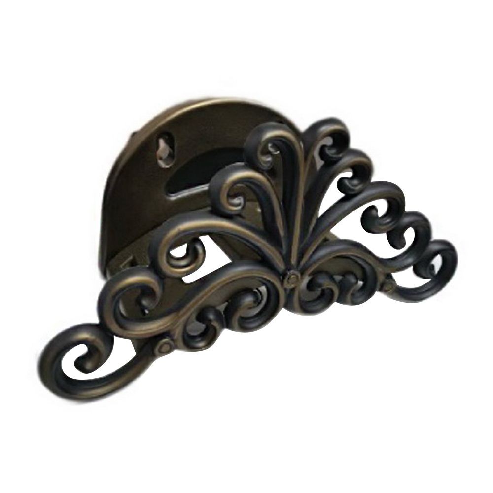 ที่แขวนสายยางพลาสติก SPRING DGH2303 PLASTIC Brown-Golden DGH2303 PLASTIC HOSES HANGER