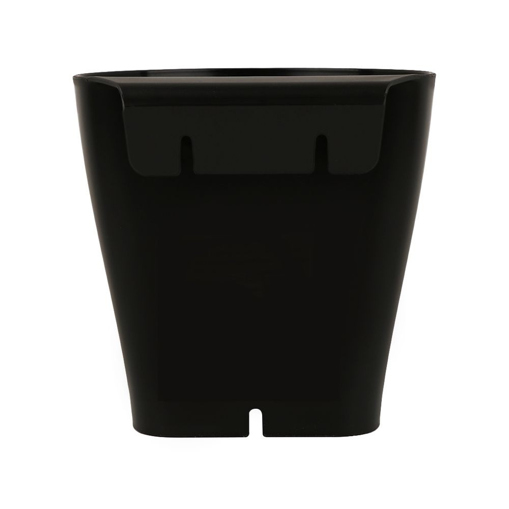 กระถางแขวนพลาสติก SPRING 13 ซม. สีดำ PLANT POT PE SPRING 13CM BLACK